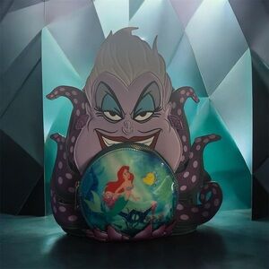 Disney The Little Mermaid Ursula Crossbody Bag with Ariel Coin Pouch